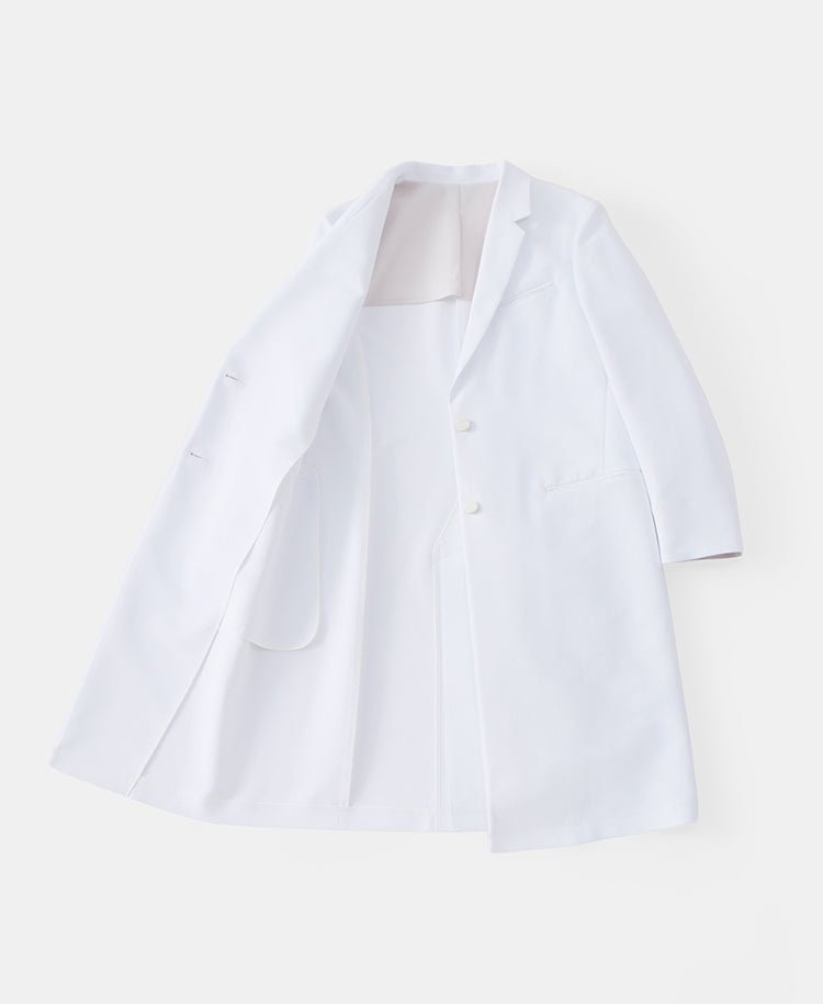 Womens Lab Coat:URBAN Streamlined Elegance Lab Coat (US/EU Size)
