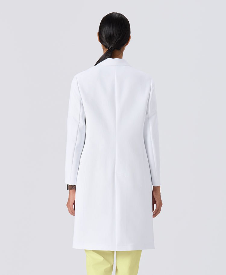 Womens Lab Coat:URBAN Streamlined Elegance Lab Coat (US/EU Size)