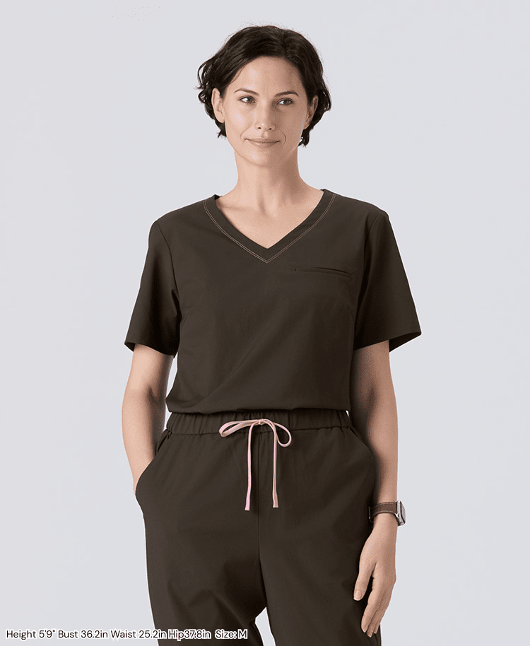 Womens: MOVE Premium Motion Pullover Scrub Tops(US/EU Size)