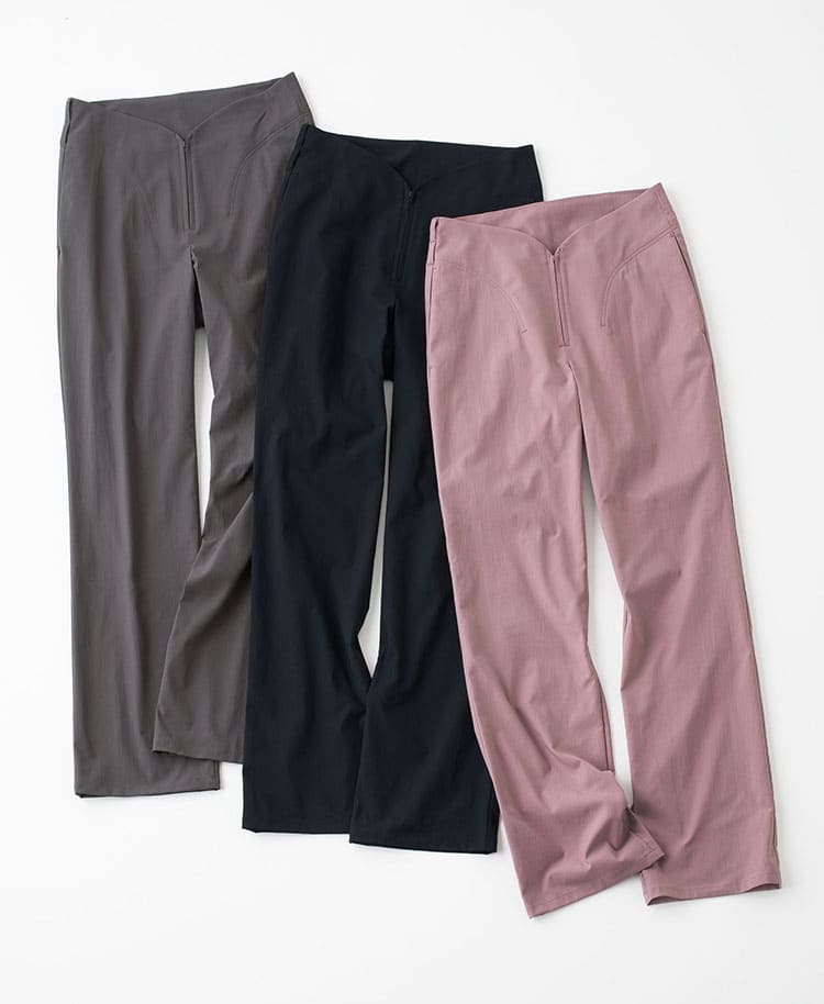 Womens:Curved scrub pants MOVE
