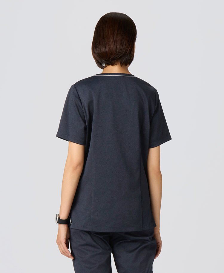 Womens:DECO Elegant Stretch Scrub Tops