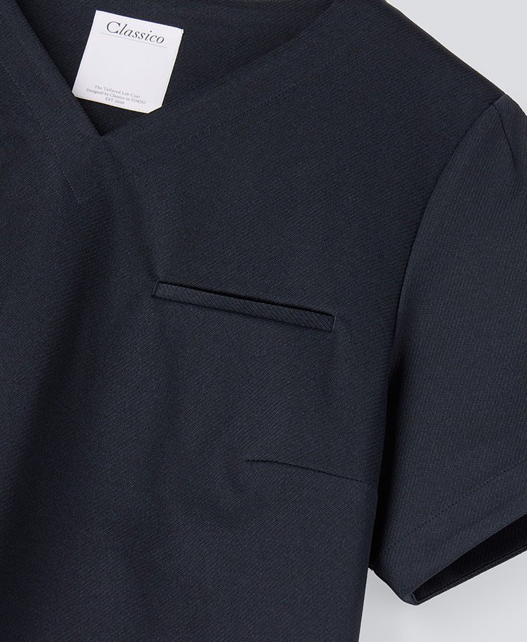 Womens:DECO Elegant Stretch Scrub Tops (US/EU Size)