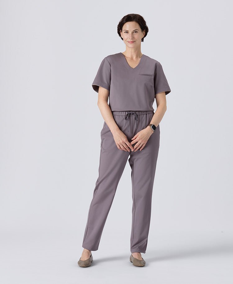 Womens:LUXE Silky Shine Scrub Pants (US/EC Size)