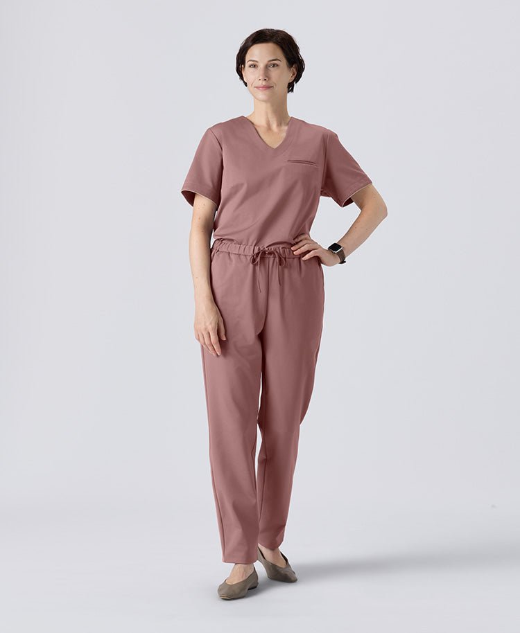 Womens:LUXE Silky Shine Scrub Pants (US/EC Size)