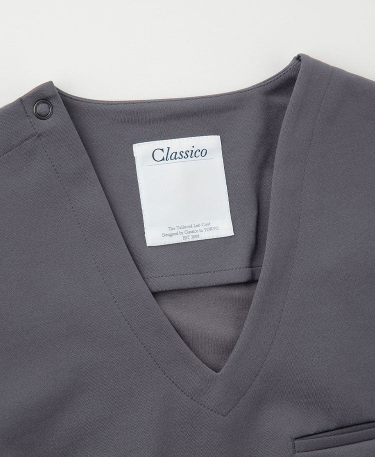 Womens:LUXE Silky Shine Scrub Tops