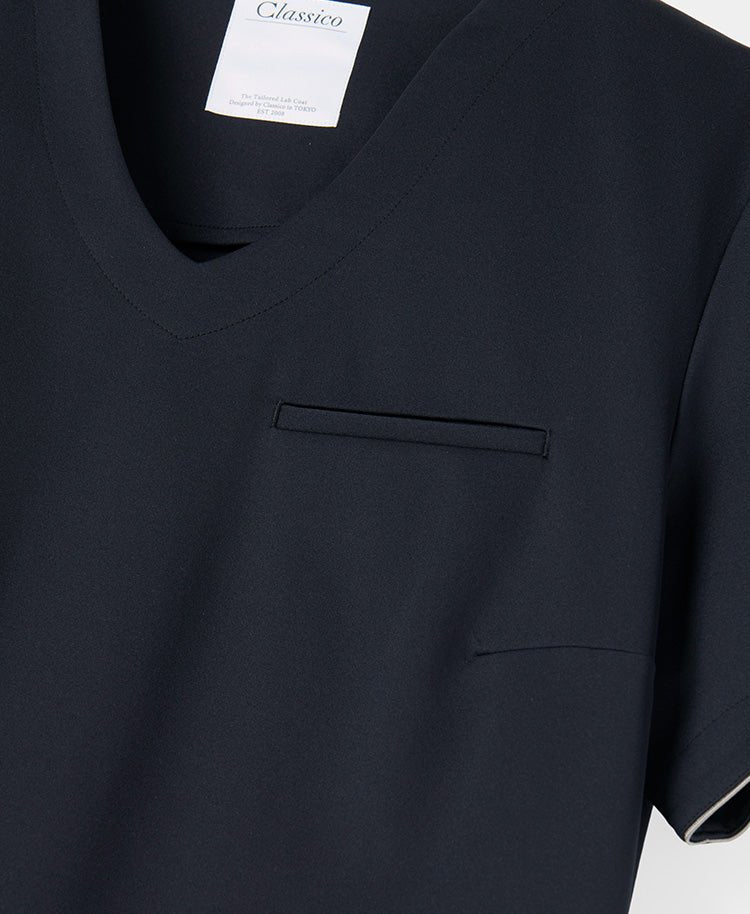 Womens:LUXE Silky Shine Scrub Tops (US/EU Size)