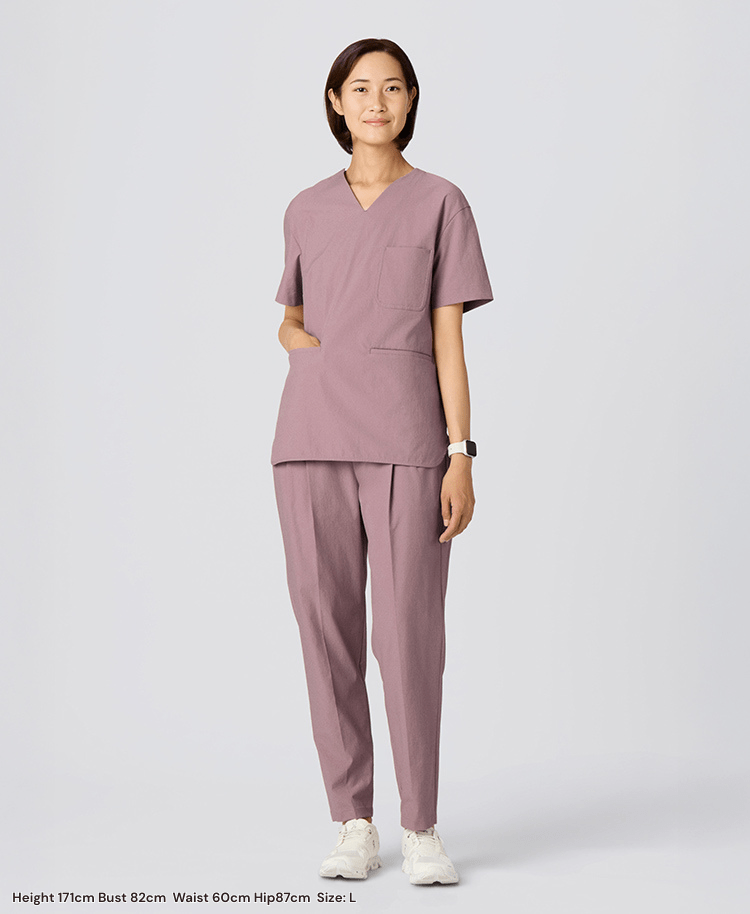 Womens:MOVE Premium Motion Tucked Scrub Pants