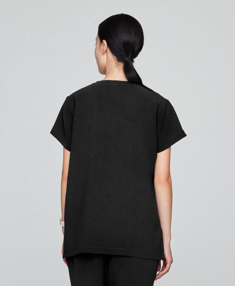 Womens:Scrub tops Double jacquard