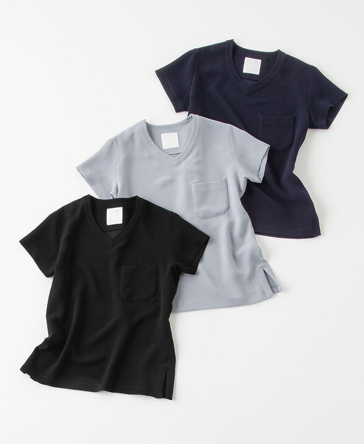 Womens:Scrub tops Double jacquard