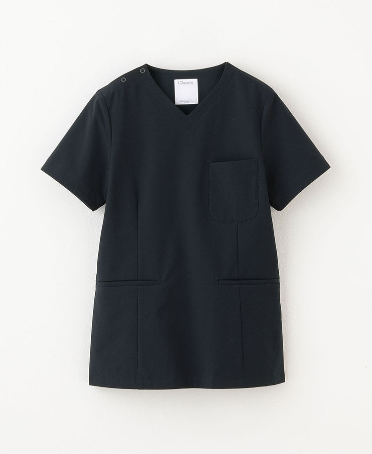 Womens:Scrub tops Seersucker