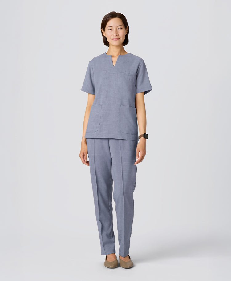 Womens:TRO Airy Dry Scrub Pants #color_Horizon blue_end