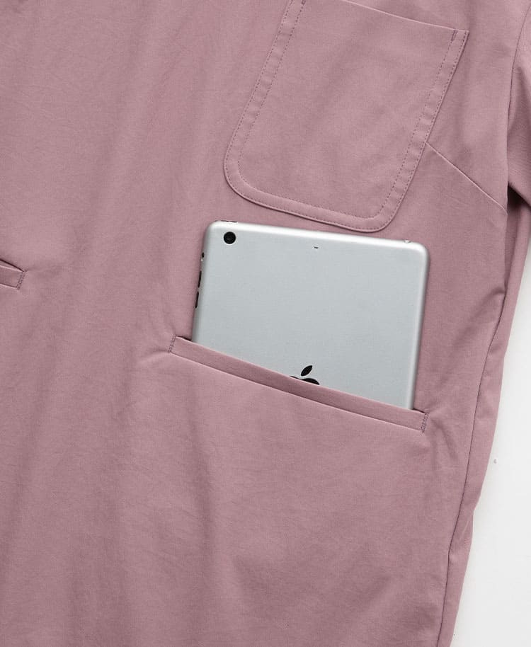 Womens:V neck scrub tops MOVE