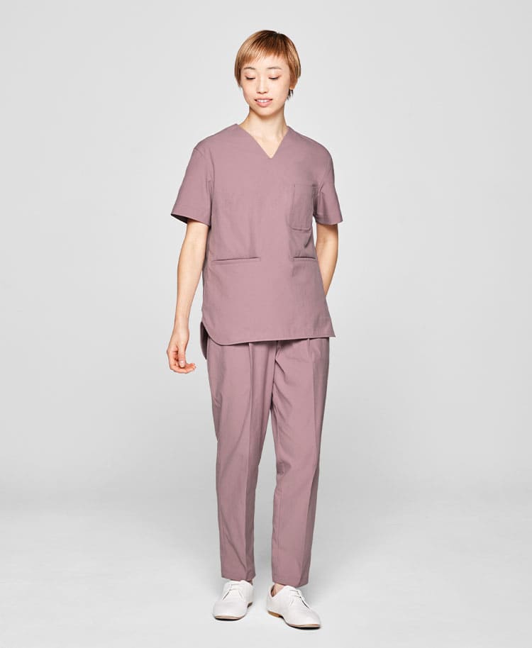 Womens:V neck scrub tops MOVE