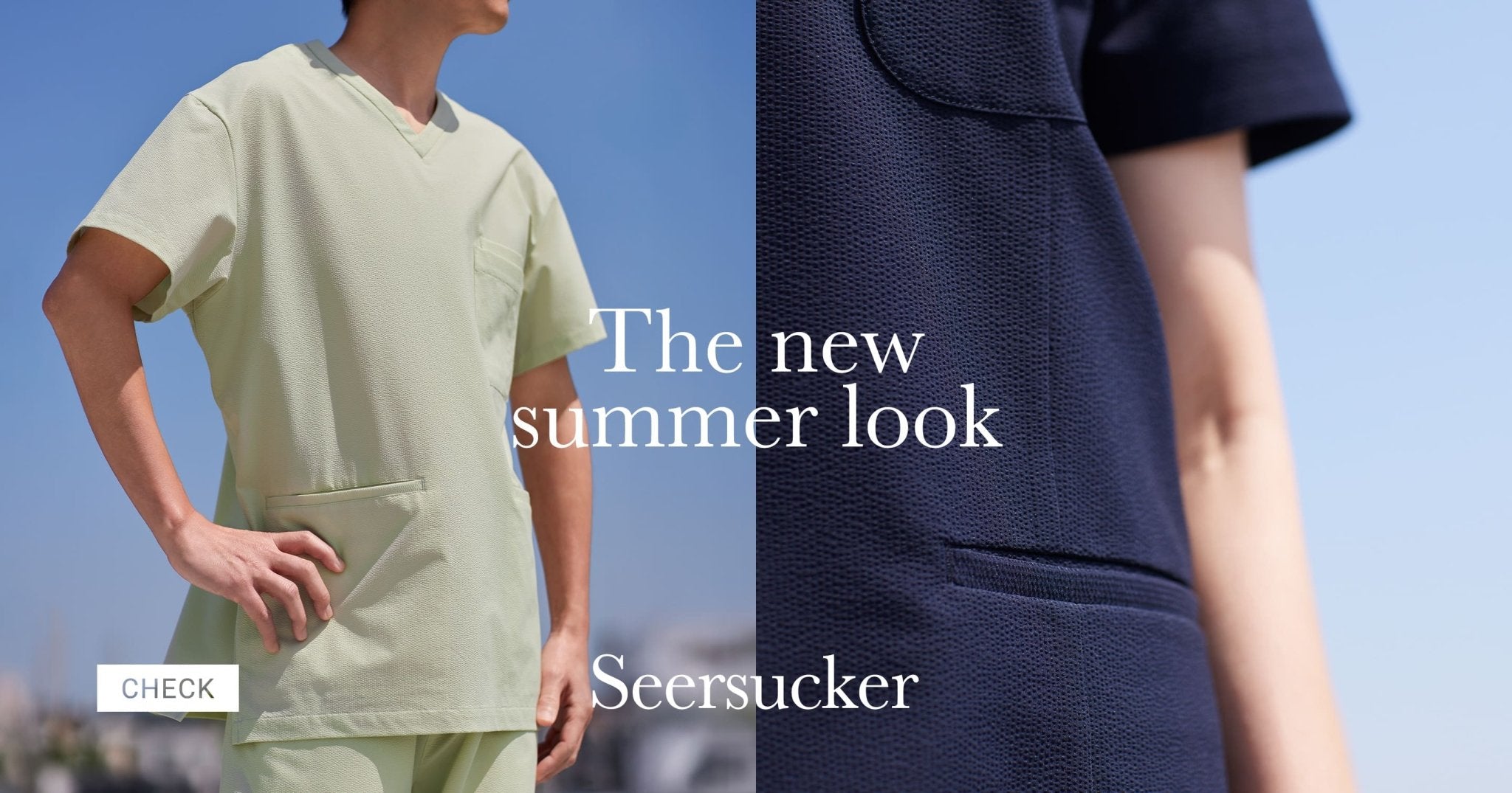 New Product  Seersucker Scrub - Classico Global - Official Online Store