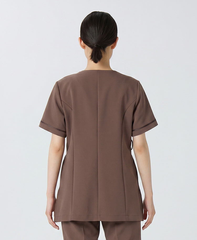 GELATO PIQUE&Classico:Pleated scrub tops