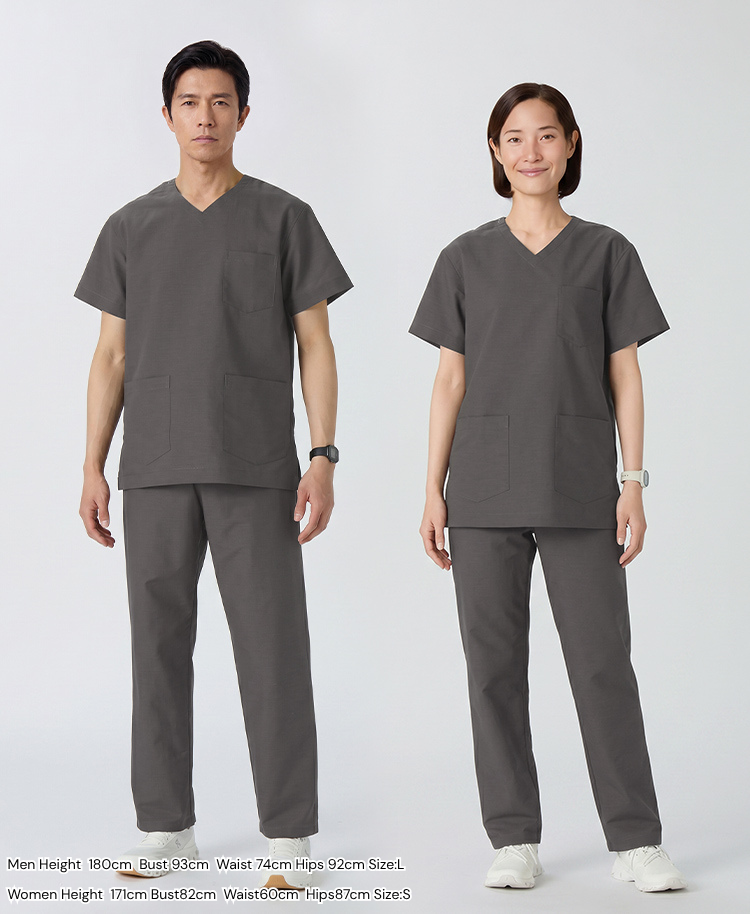 Unisex:Scrub Pants AIR LINEN LIKE