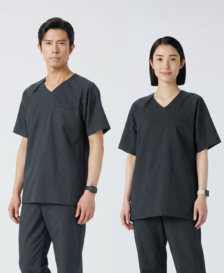 Unisex:Scrub tops AIR MELANGE
