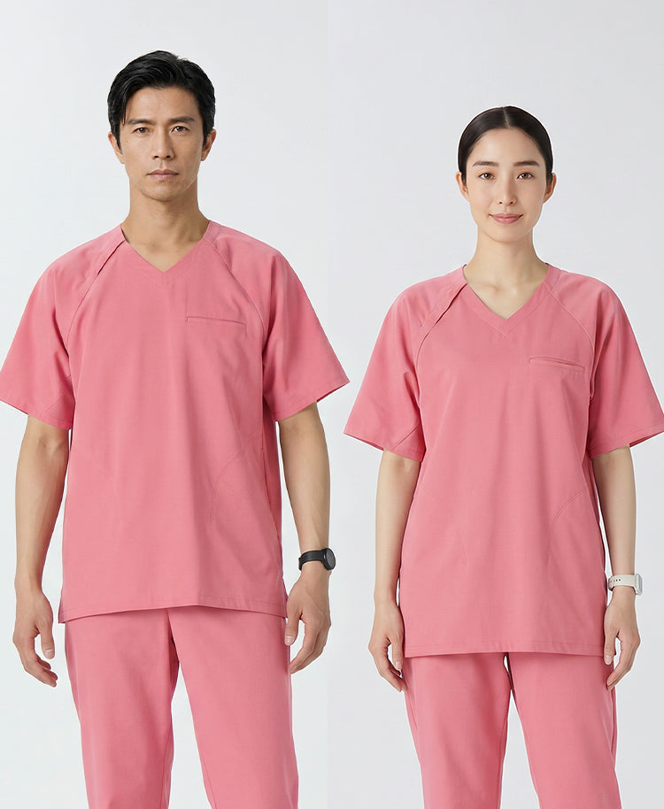 Unisex:Scrub tops AIR MELANGE