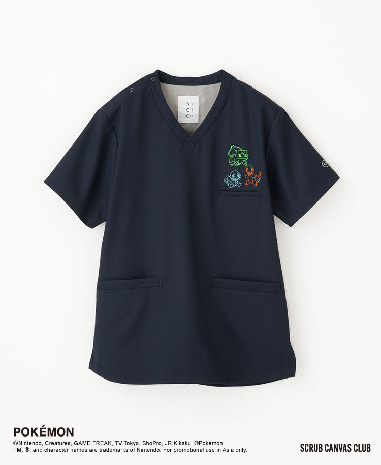 Unisex:Pokémon scrub tops
