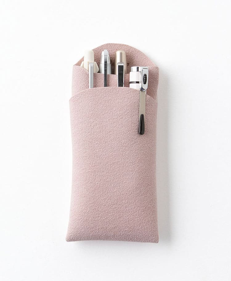 Accessories:Slim pen case SUEDE - Classico Global - Official Online Store