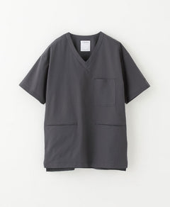 Mens:Scrub tops AIR - scrub tops - Classico Global - Official Online Store #color_Charcoal_end