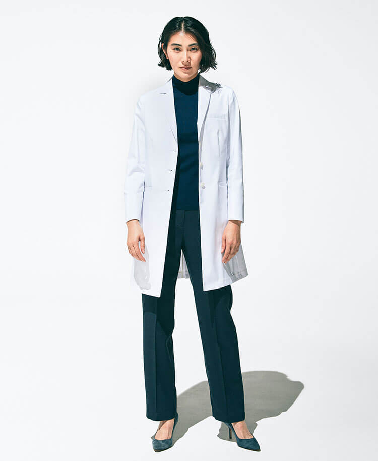 Womens lab coat:Classico tailored coat - coat - Classico Global - Official Online Store