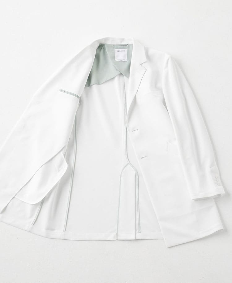 Mens Lab coat:Short coat Cool tech proof