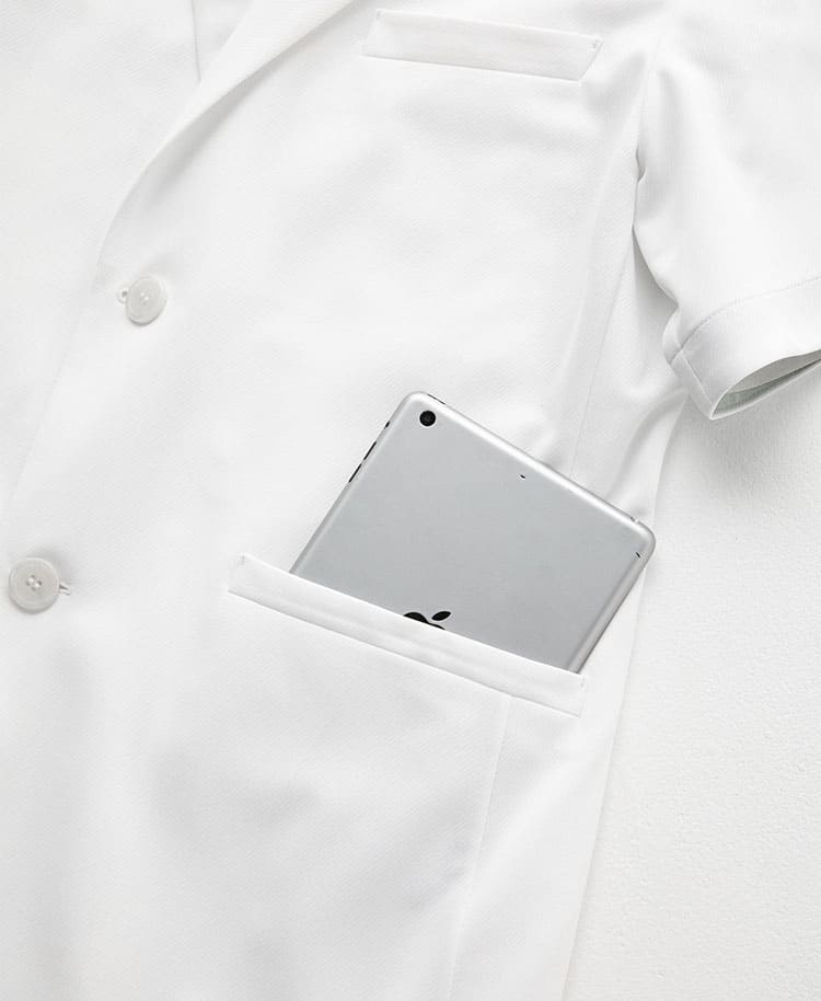 Mens Lab coat:Short sleeve coat Cool tech proof - coat - Classico Global - Official Online Store