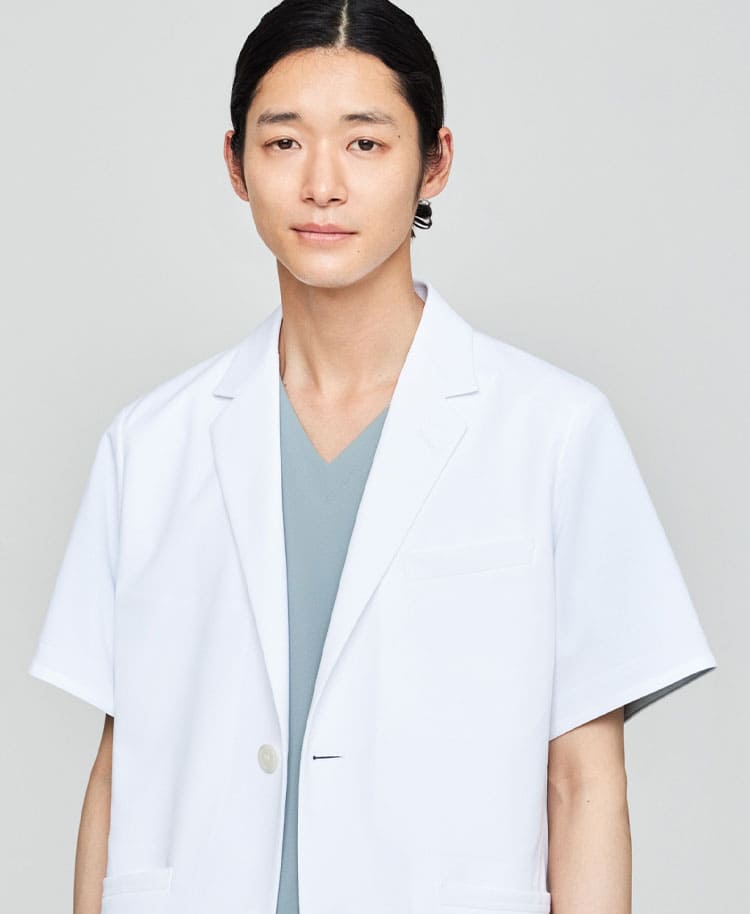 Mens Lab coat:Short sleeve coat Cool tech proof - coat - Classico Global - Official Online Store