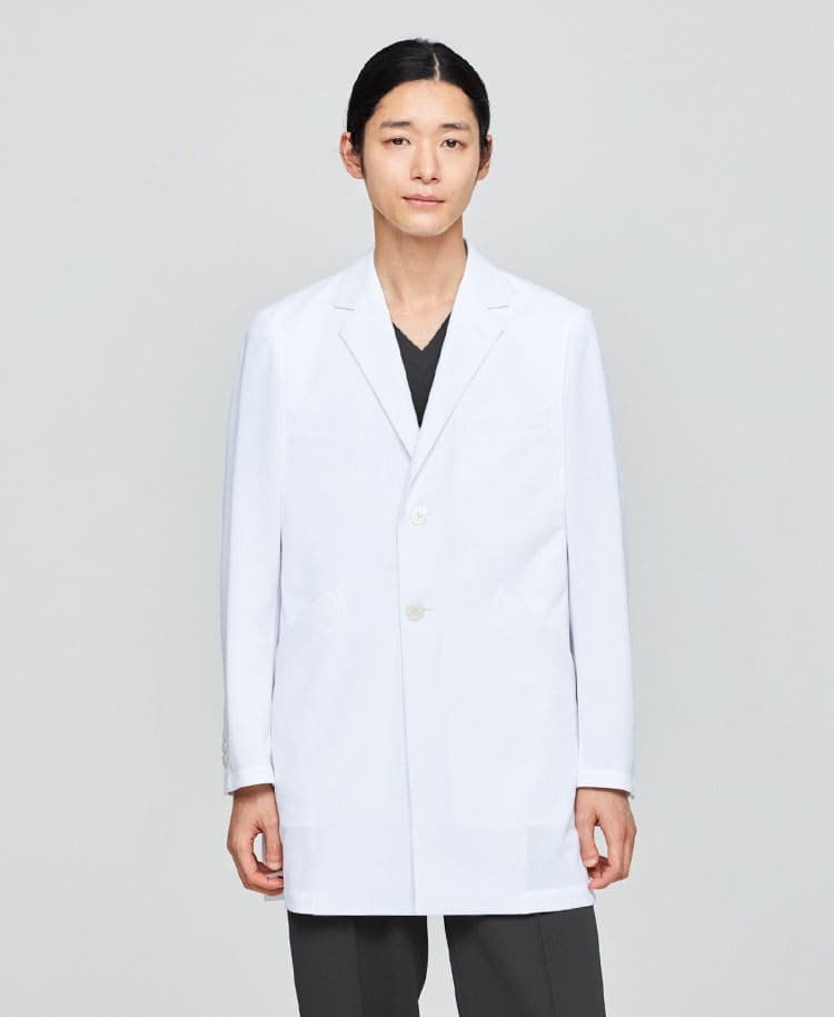 Mens Lab coat:Short coat Cool tech proof