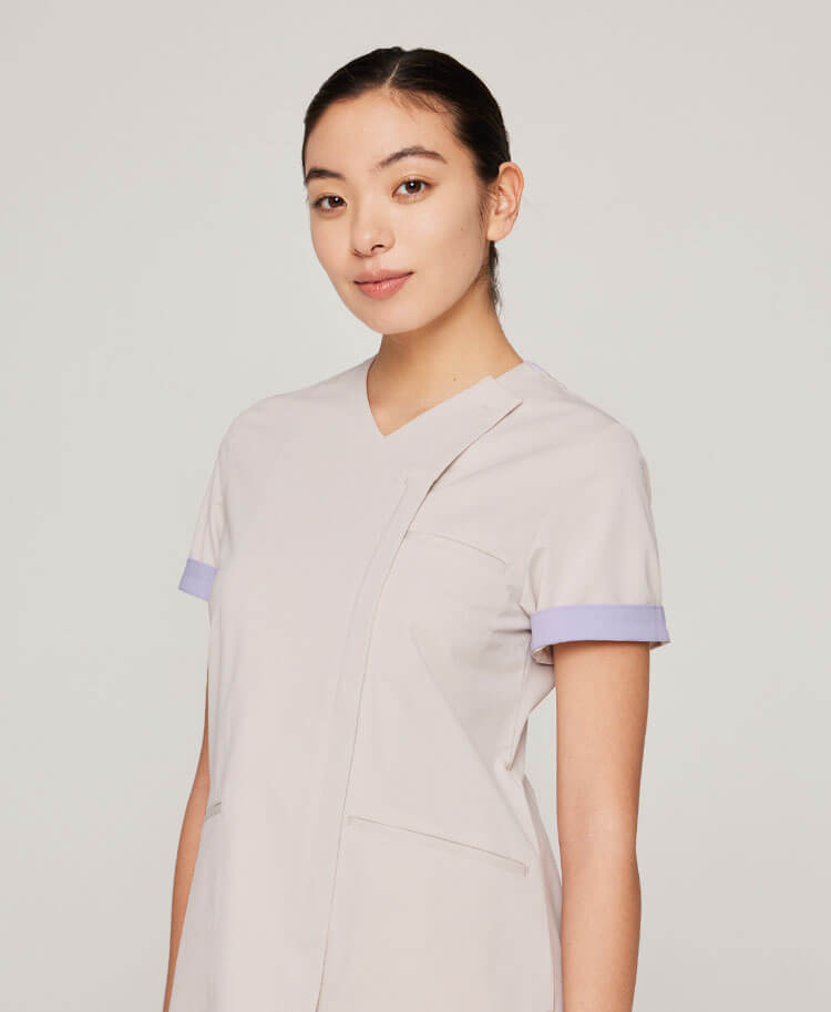 Womens:Front open scrub tops FREE - scrub tops - Classico Global - Official Online Store