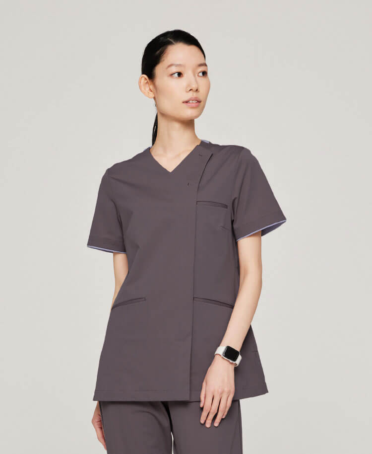 Womens:Front open scrub tops FREE - scrub tops - Classico Global - Official Online Store