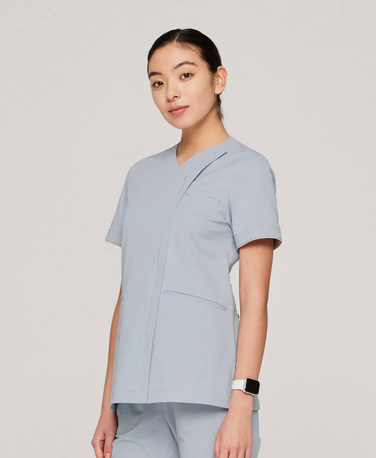 Womens:Front open scrub tops FREE - scrub tops - Classico Global - Official Online Store