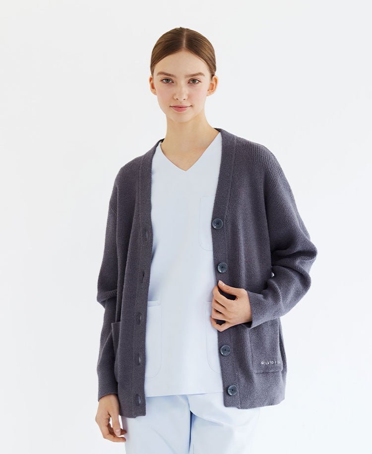 GELATO PIQUE&Classico:Smoothy rib long cardigan - cardigan - Classico Global - Official Online Store