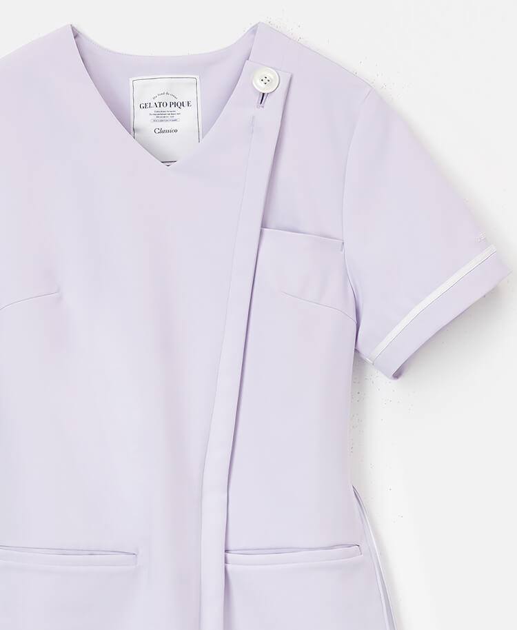 GELATO PIQUE&Classico:Pleated scrub tops - scrub tops- Classico Global - Official Online Store