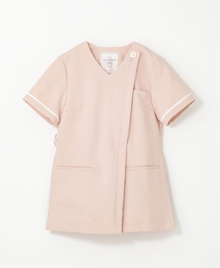 GELATO PIQUE&Classico:Pleated scrub tops - scrub tops- Classico Global - Official Online Store