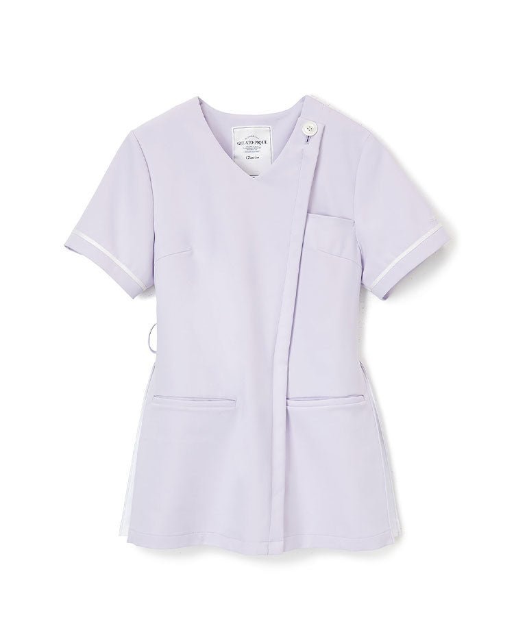 GELATO PIQUE&Classico:Pleated scrub tops - scrub tops- Classico Global - Official Online Store