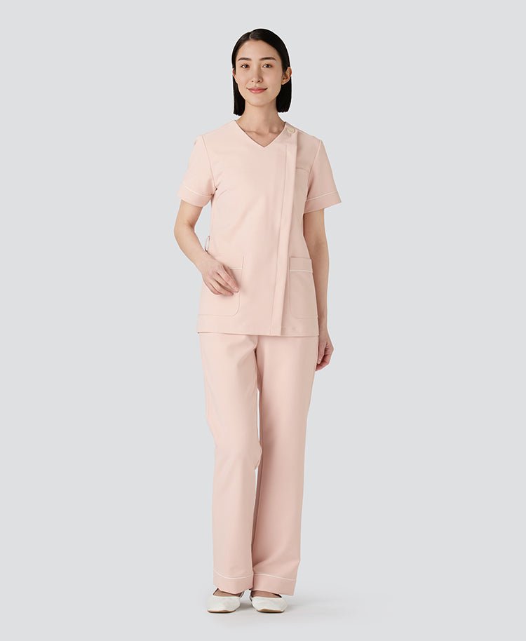 GELATO PIQUE&Classico:Piping scrub pants