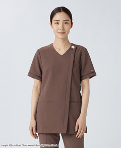 GELATO PIQUE&Classico:Pleated scrub tops
