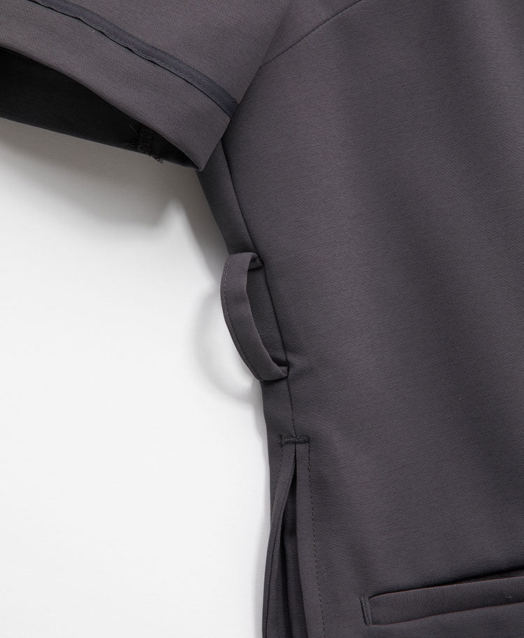 GELATO PIQUE&Classico:Pleated scrub tops