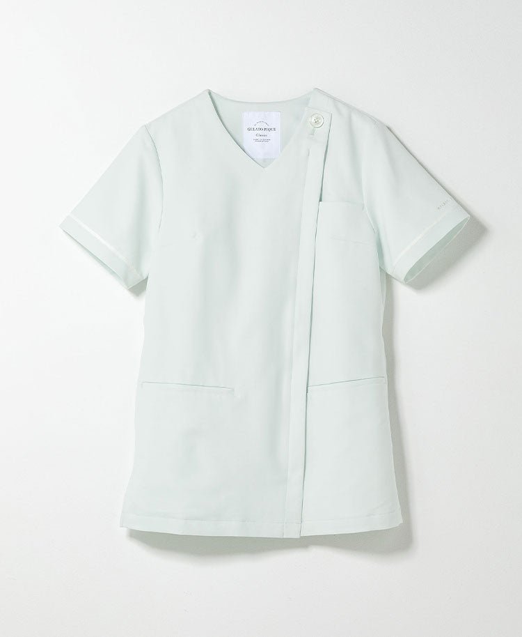 GELATO PIQUE&Classico:Pleated scrub tops