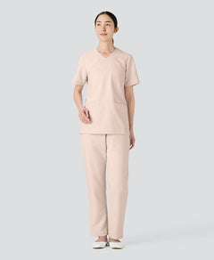 GELATO PIQUE&Classico:Tapered scrub pants