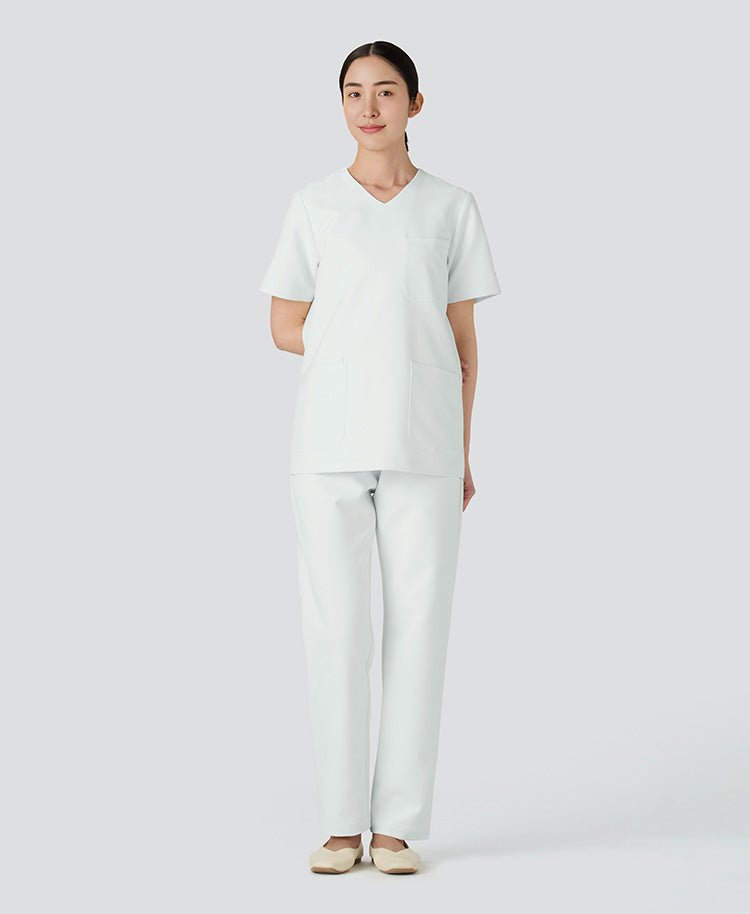 GELATO PIQUE&Classico:Tapered scrub pants