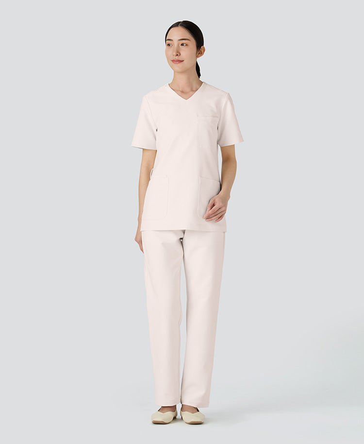 GELATO PIQUE&Classico:Tapered scrub pants