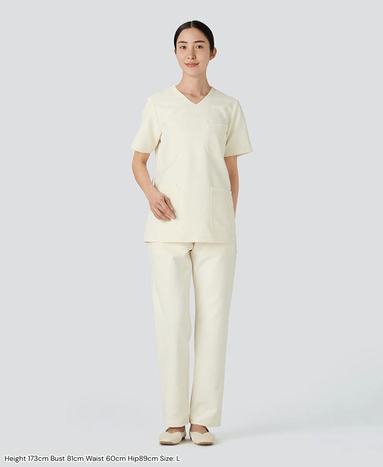GELATO PIQUE&Classico:Tapered scrub pants