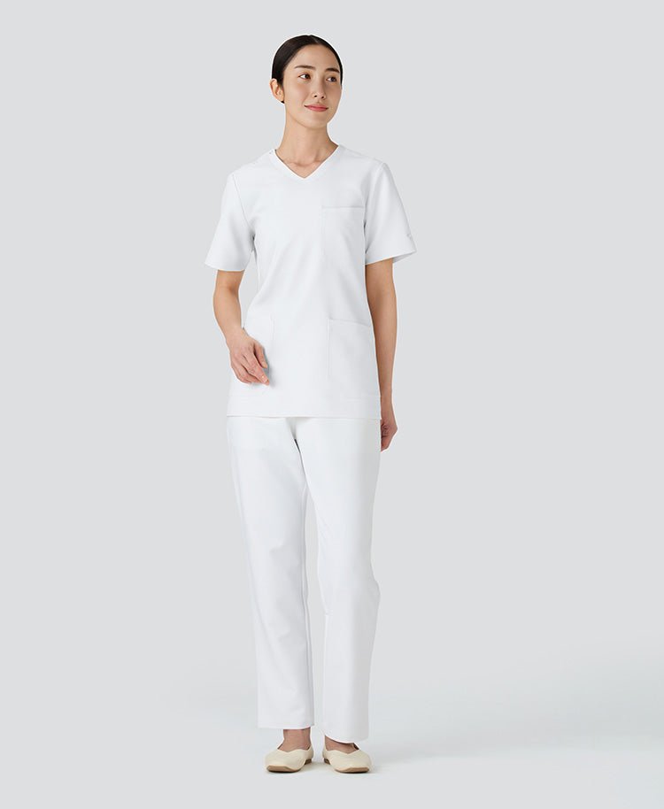 GELATO PIQUE&Classico:Tapered scrub pants