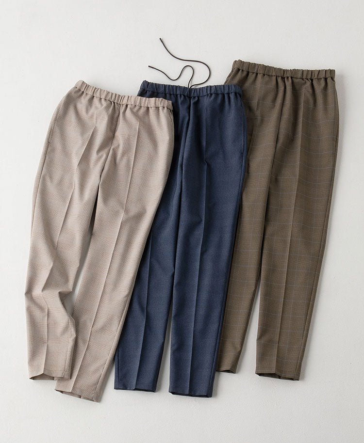 Womens:Glen check scrub pants - scrub pants - Classico Global - Official Online Store