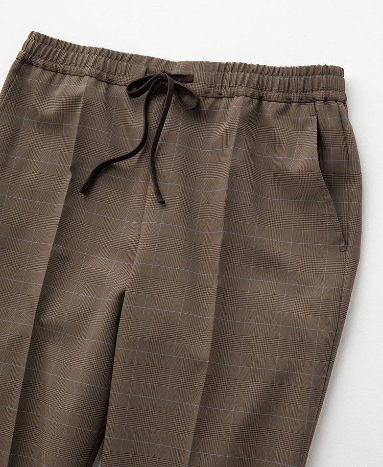 Mens:Glen check scrub pants - scrub pants - Classico Global - Official Online Store