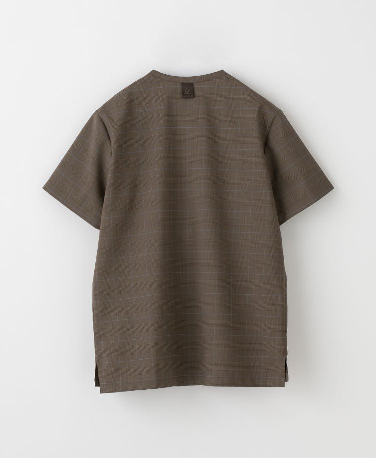 Mens:Glen check scrub tops - scrub tops - Classico Global - Official Online Store