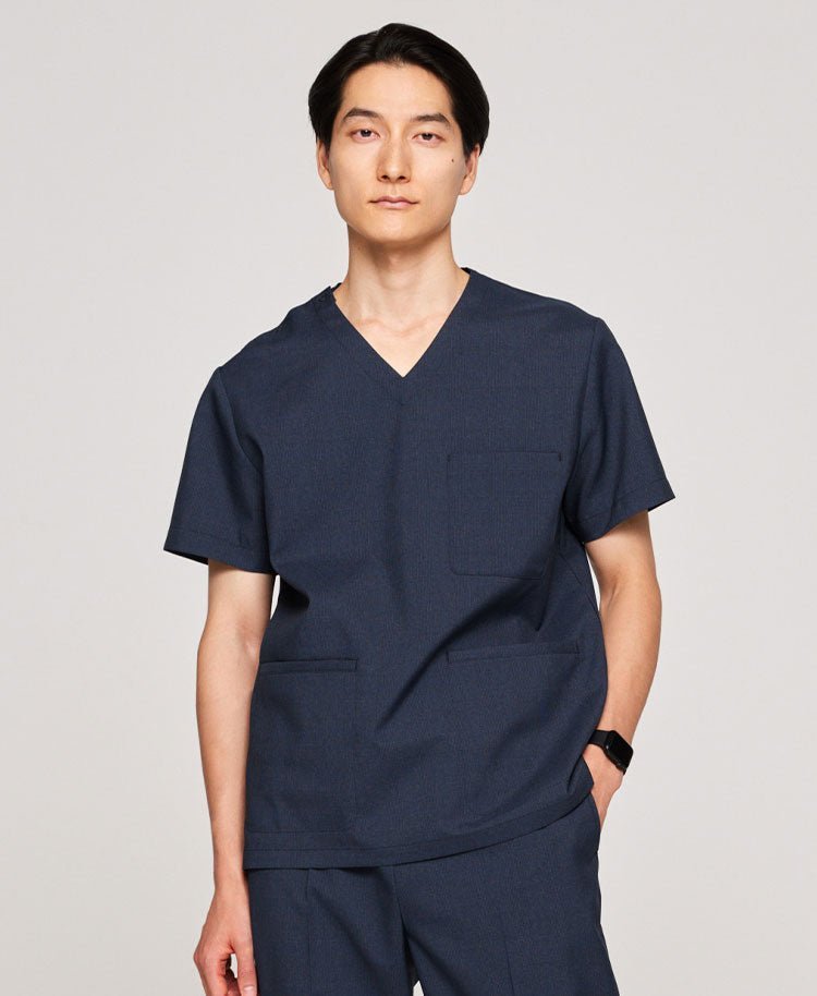 Mens:Glen check scrub tops - scrub tops - Classico Global - Official Online Store